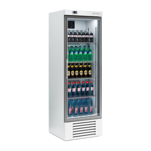 ERC 36 B - EXPOSITOR REFRIGERADO VERTICAL 1 PUERTA CRISTAL BLANCO